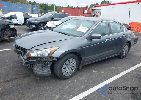 2010 Honda Accord 2.4 Lx from USA, damaged, VIN 1HGCP2F35AA066742
